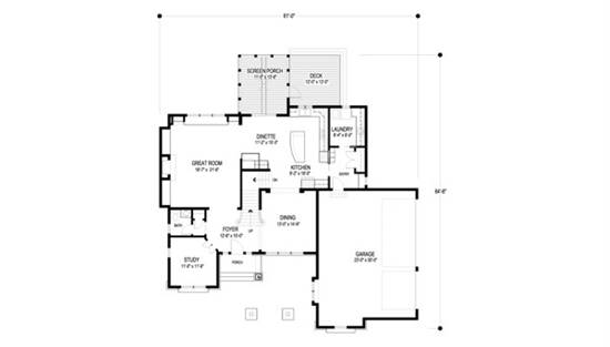 Lower Level Floorplan